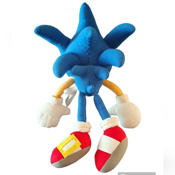 Official 2020 SONIC Sonic The Hedgehog 14" Plush by Great Eastern - Used - Picture 6 of 12